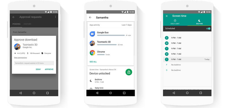 aplicativo google para monitorar os filhos