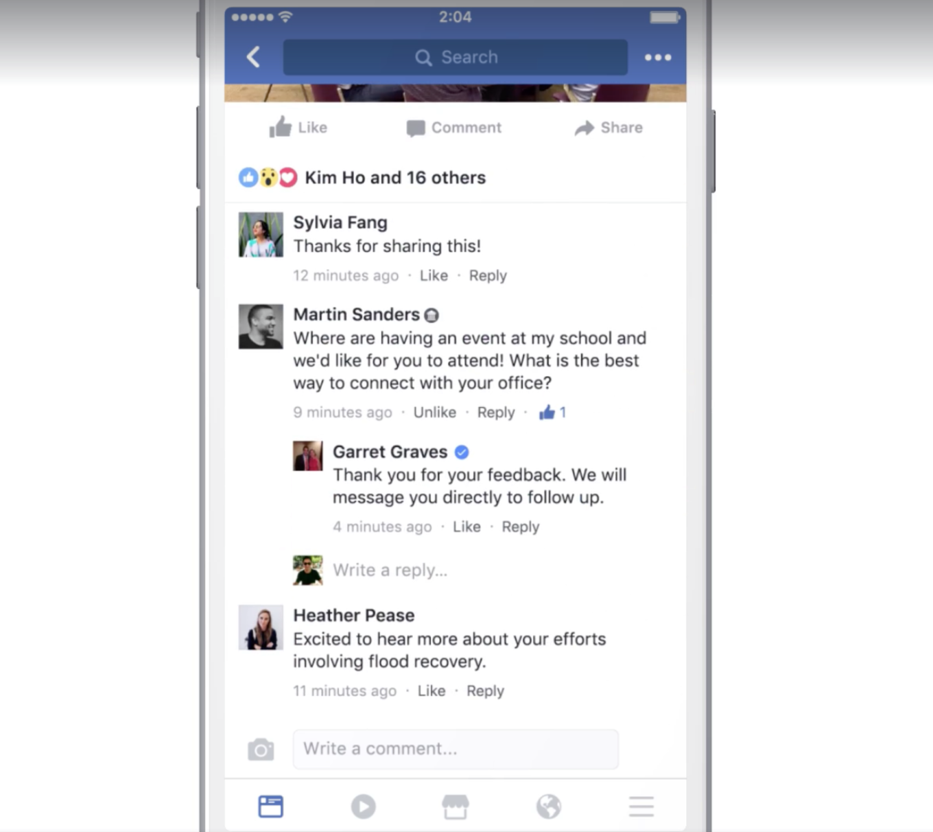 facebook lanca ferramenta para falar com politicos