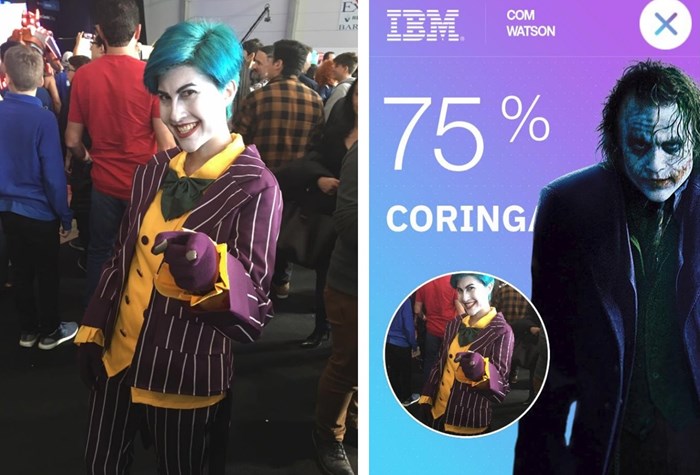 reconhecimento visual IBM watson