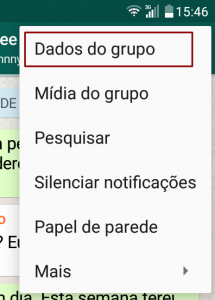 bloquear mensagens de usuários em grupos no whatsapp 