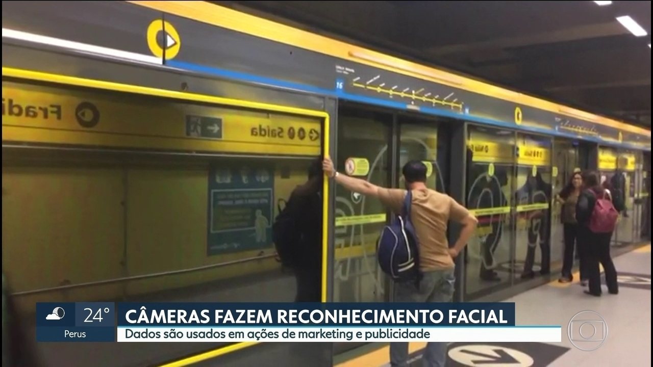metro reconhecimento facial